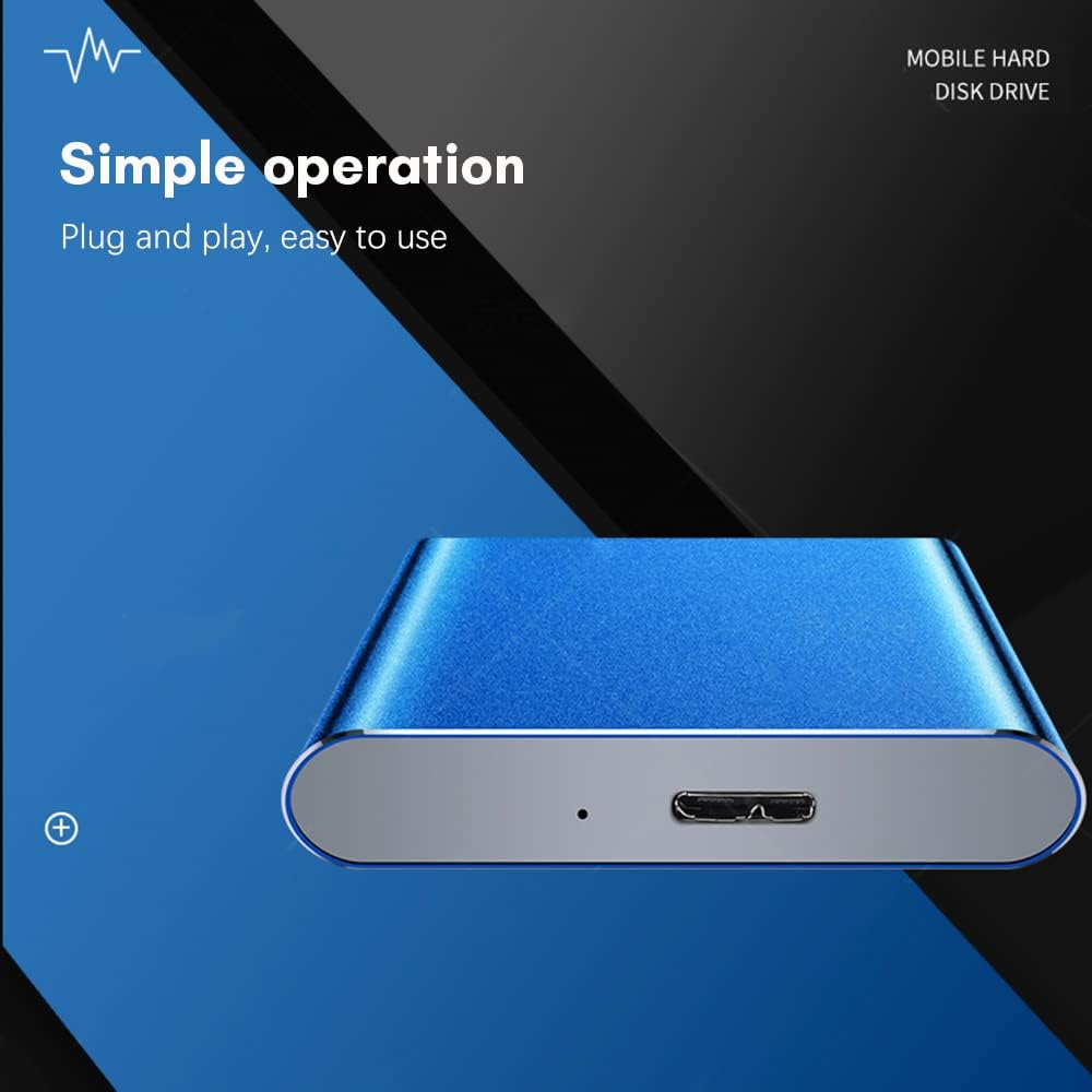 BowLift | Portable 1TB USB 3.0 Hard Drive with Metal Case and High-Speed Transfer – Dravero