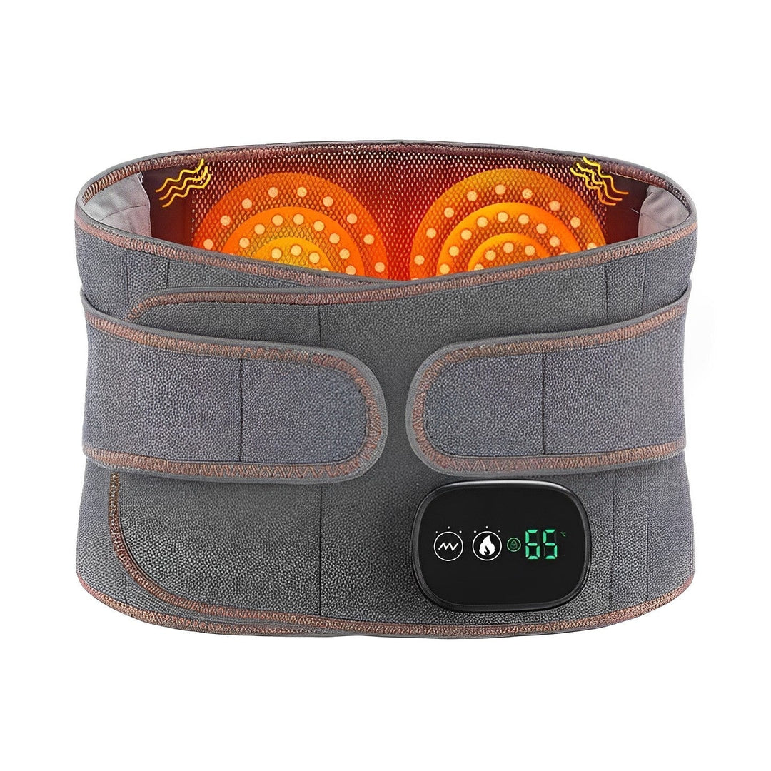 BowLift | Infrared Back Support Belt | Adjustable Heat & Vibration for Pain Relief and Muscle Relaxation