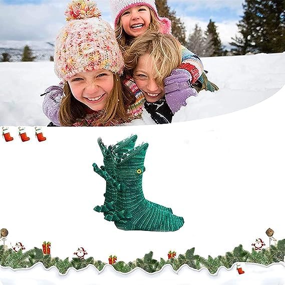 Animal-Shaped Soft Knit Socks Bowlift