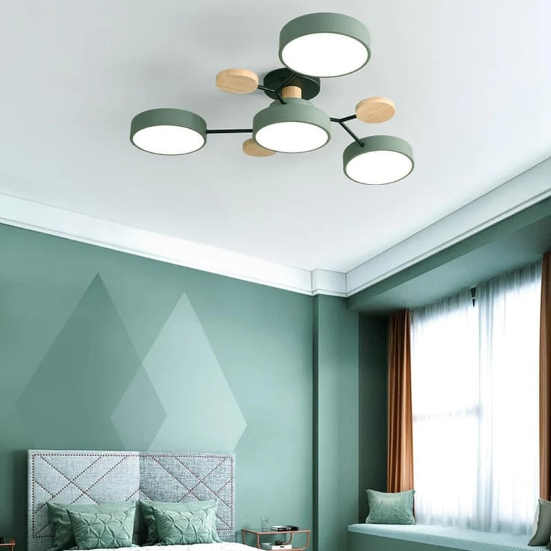 BowLift | Contemporary Round Iron LED Chandelier | Energy-Efficient. Stylish Lighting for Living Rooms. Dining Areas & Entryways