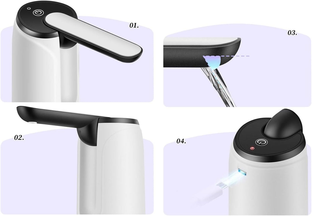 BowLift | Portable USB Rechargeable Water Dispenser – Hydravo (1+1 FREE)