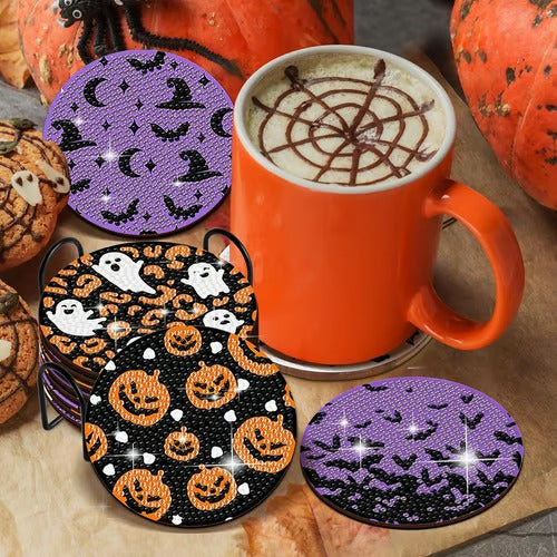 BowLift | SpukMeister Coaster Set — Let your Halloween party be enchanted with magical fascination and guests amazed!