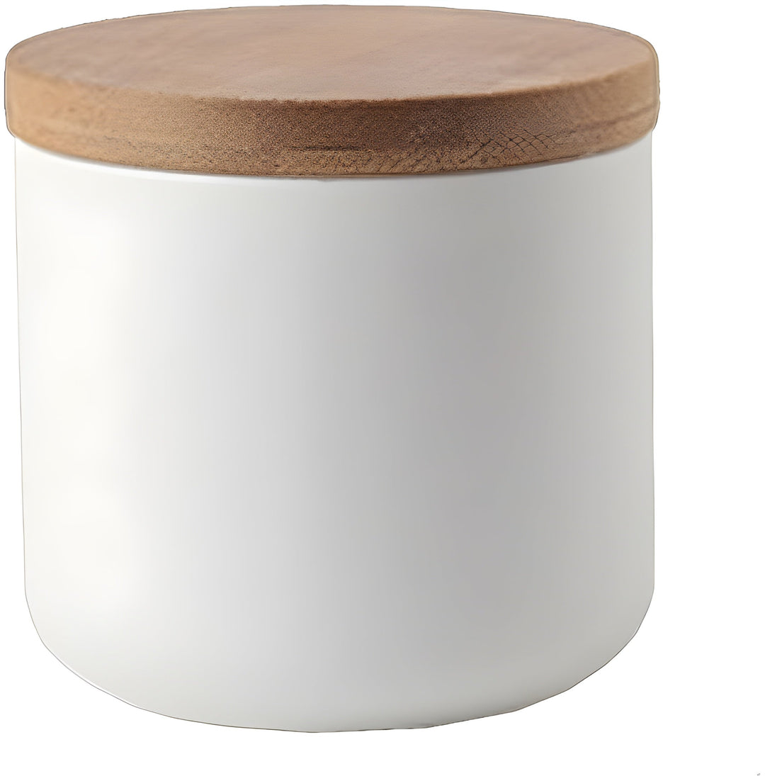 Ceramic storage container with bamboo lid – Natural design | Fresh storage for home | Bowlift