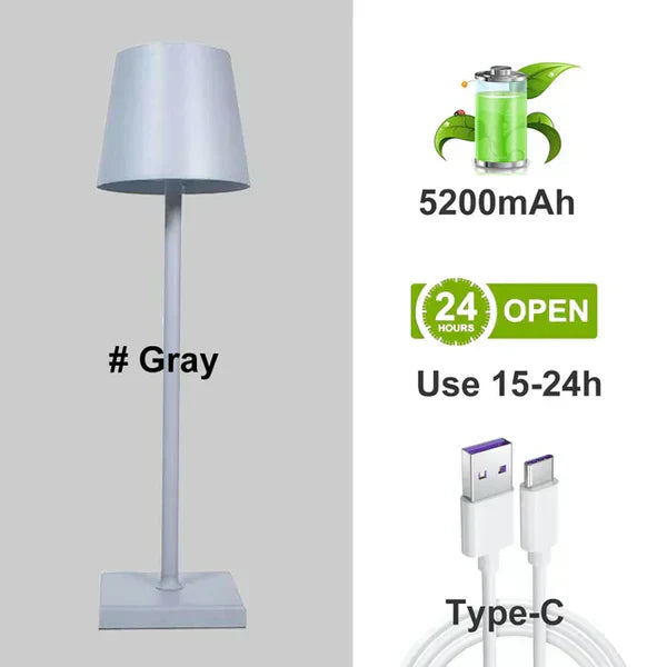 Adjustable Aluminum Table Lamp for Home Bowlift