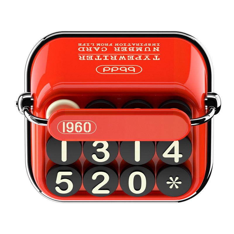 BowLift | Retro Creative Temporary Parking Number Plate