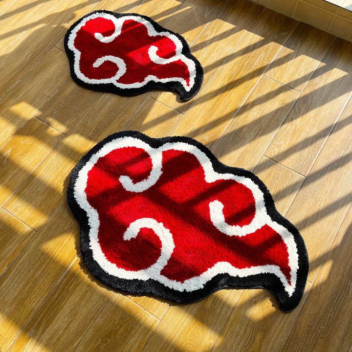 BowLift | Red Cloud Anime Tufted Doormat