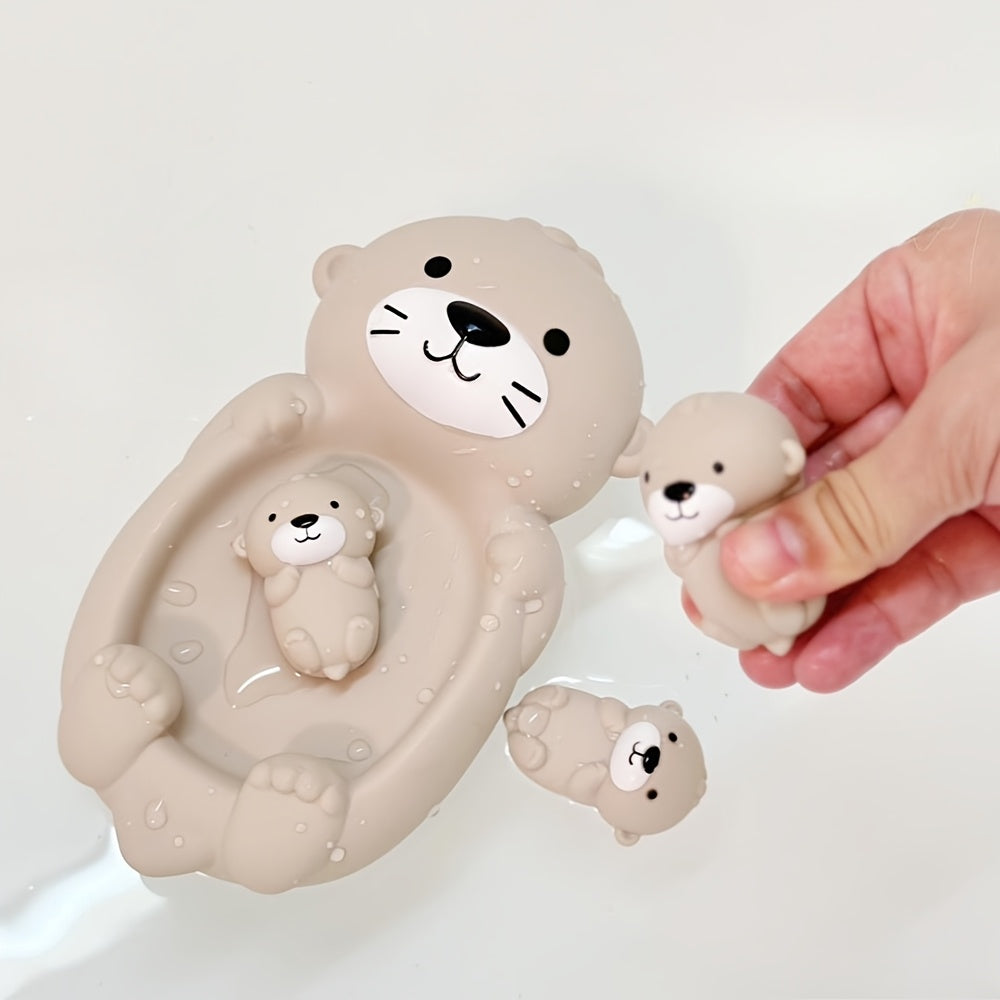 BowLift | Baby Bath Toys Set Silicone Floating Animals