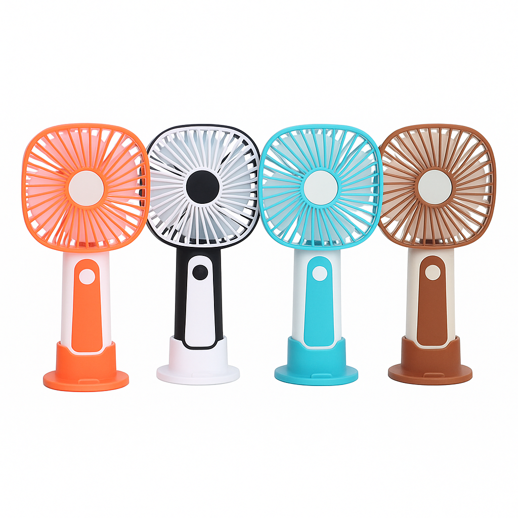 Mini Handheld Fan – 3-Speed USB Rechargeable | Bowlift