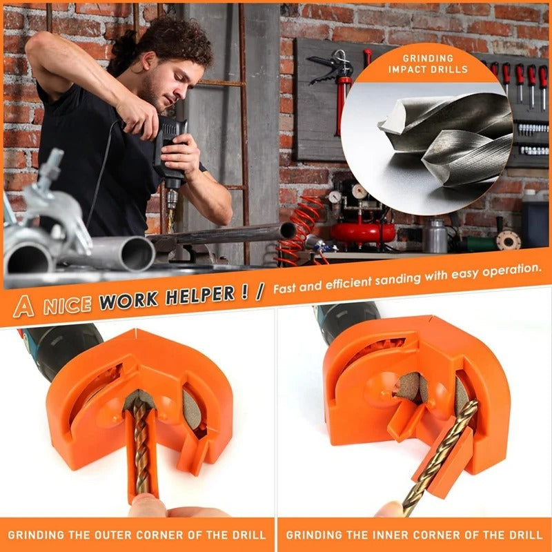 Multifunctional drill sharpener | Instant restoration of drill bits | Bowlift