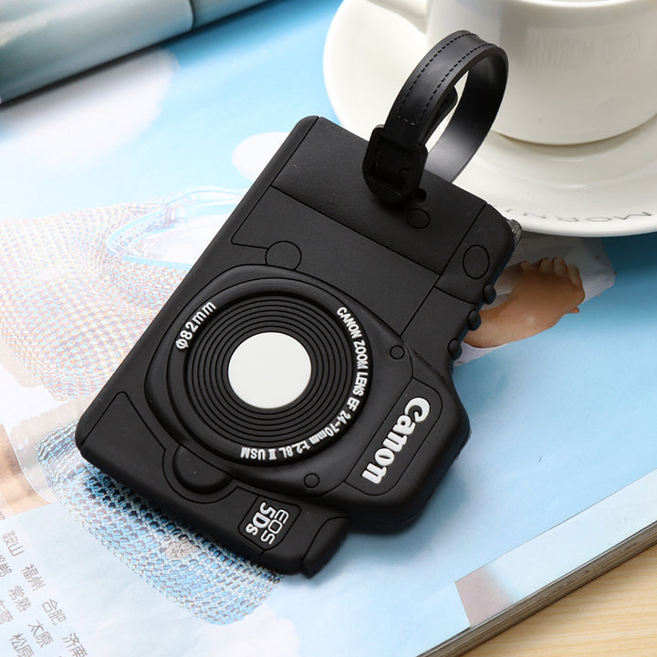 Unisex Creative Camera-Shaped Luggage Tag Bowlift
