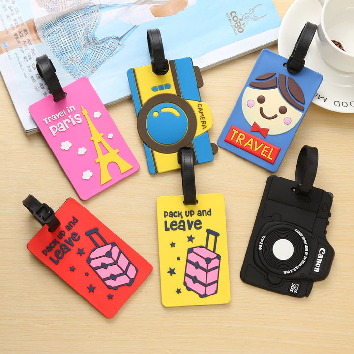 Unisex Creative Camera-Shaped Luggage Tag Bowlift