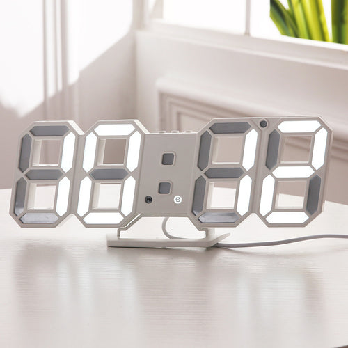 Digital alarm clock with XXL LED display Bowlift