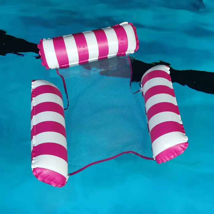 BowLift | Inflatable Water Hammock Recliner Pool Float Lounge Bed
