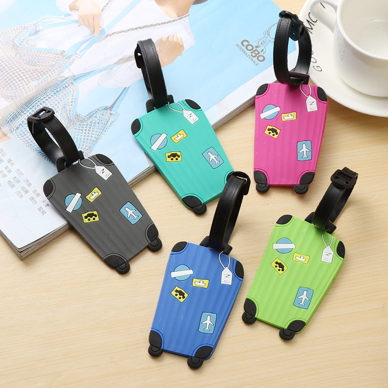 Unisex Whimsical Suitcase Luggage Tag Bowlift