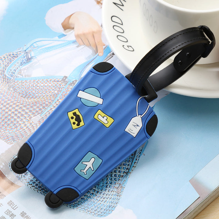 Unisex Whimsical Suitcase Luggage Tag Bowlift