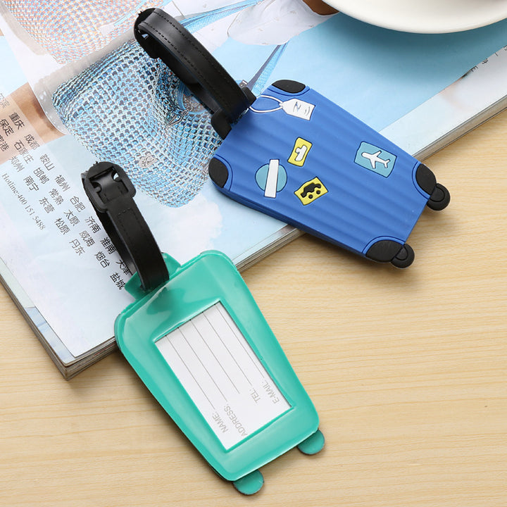 Unisex Whimsical Suitcase Luggage Tag Bowlift