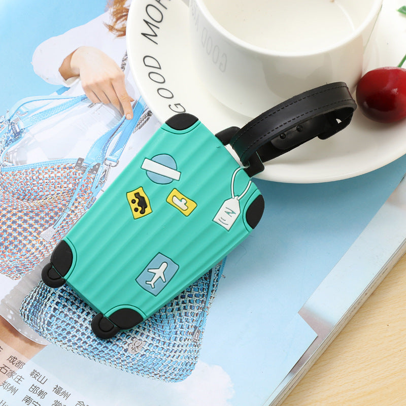 Unisex Whimsical Suitcase Luggage Tag Bowlift