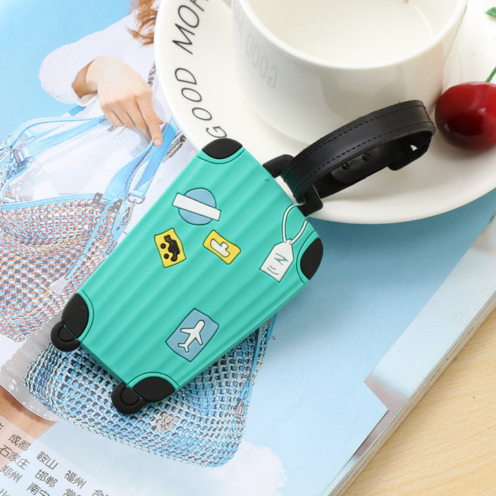 Unisex Whimsical Suitcase Luggage Tag Bowlift
