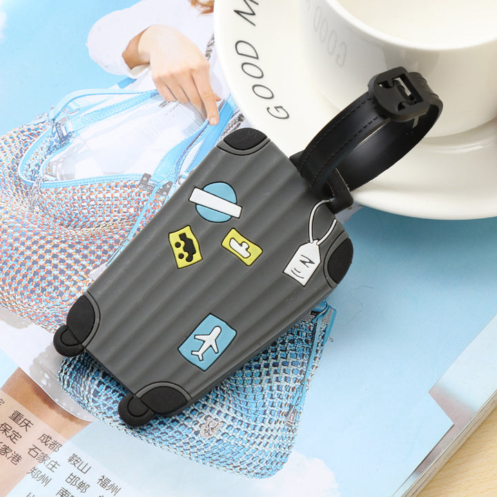 Unisex Whimsical Suitcase Luggage Tag Bowlift