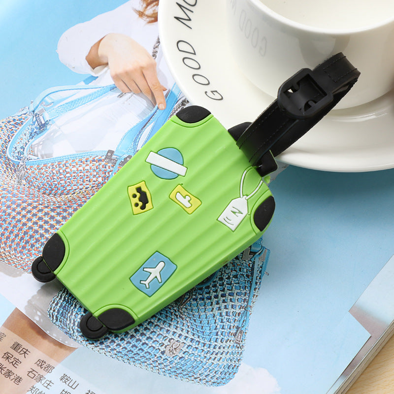 Unisex Whimsical Suitcase Luggage Tag Bowlift