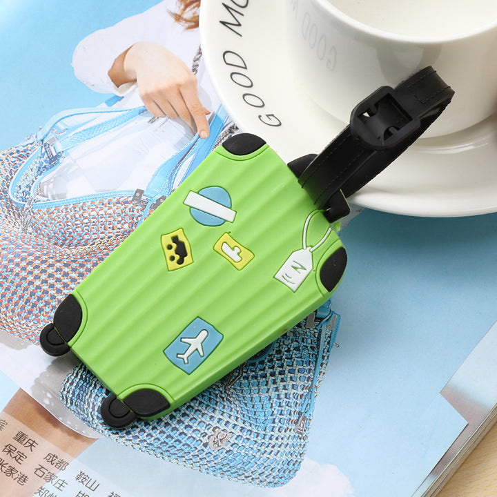 Unisex Whimsical Suitcase Luggage Tag Bowlift