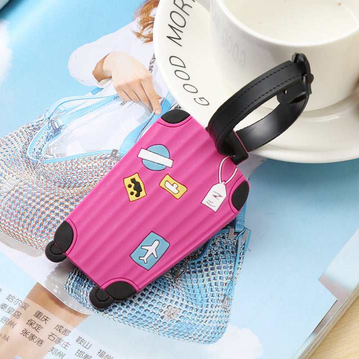 Unisex Whimsical Suitcase Luggage Tag Bowlift