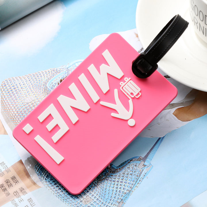 Unisex Fun Travel-Themed Luggage Tag Bowlift