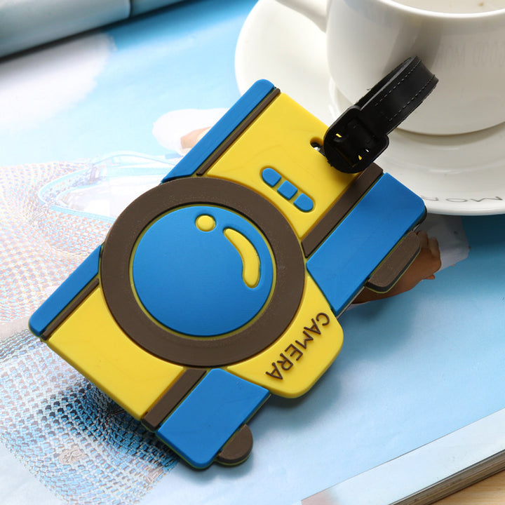 Unisex Creative Camera-Shaped Luggage Tag Bowlift