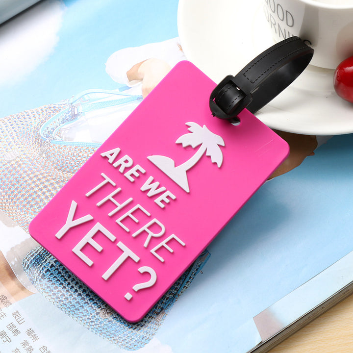 Unisex Fun Travel-Themed Luggage Tag Bowlift