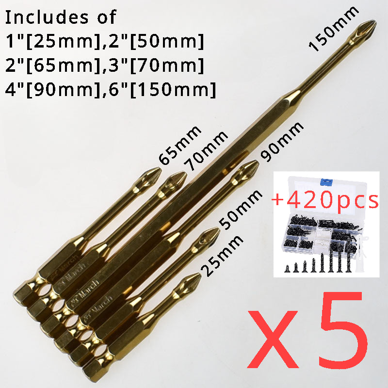 BowLift | Magnetic Screwdriver Bit(S3 Alloy Steel)