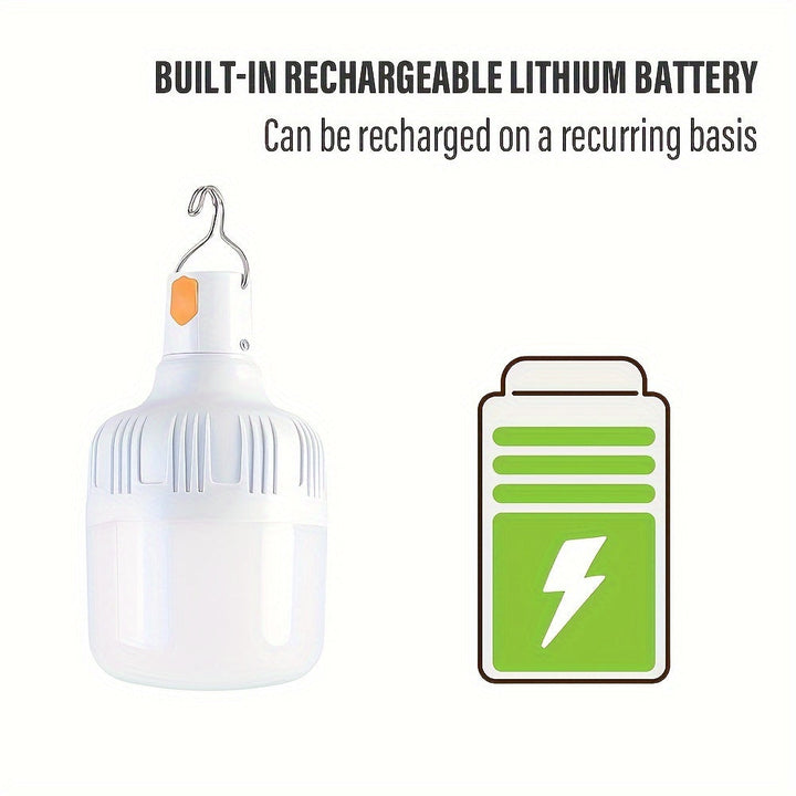 PowerGlow LED Lamp - Rechargeable USB Lamp with Lithium Battery and ABS Housing | Bowlift