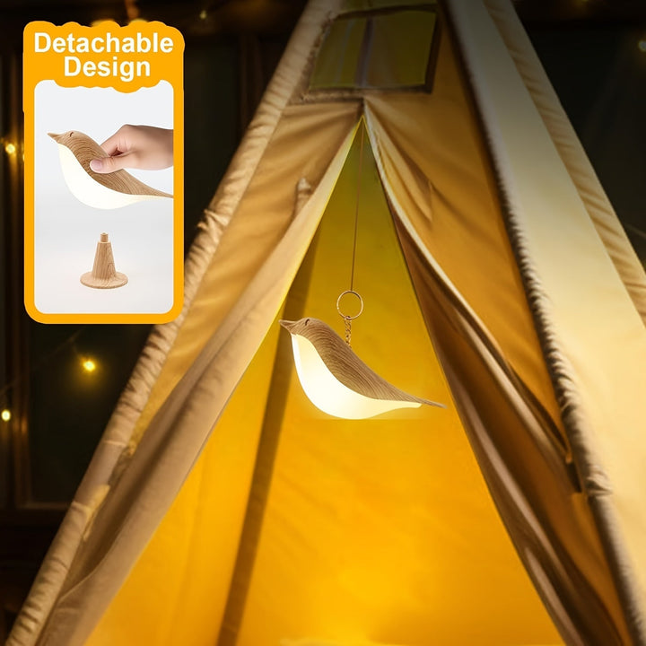 BrightNest - USB LED Bird Table Lamp with Touch Bowlift