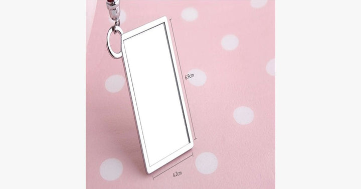 BowLift | Portable Pink Pocket Mirror
