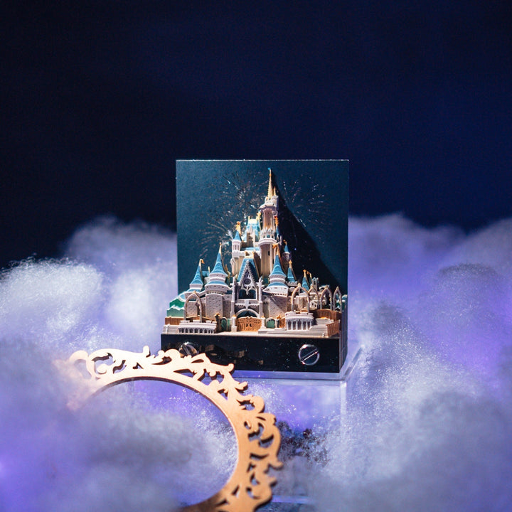 BowLift | 3D three-dimensional note paper carving model cartoon creative art gift