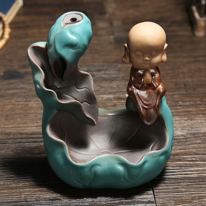 Elegant Waterfall-Inspired Incense Holder