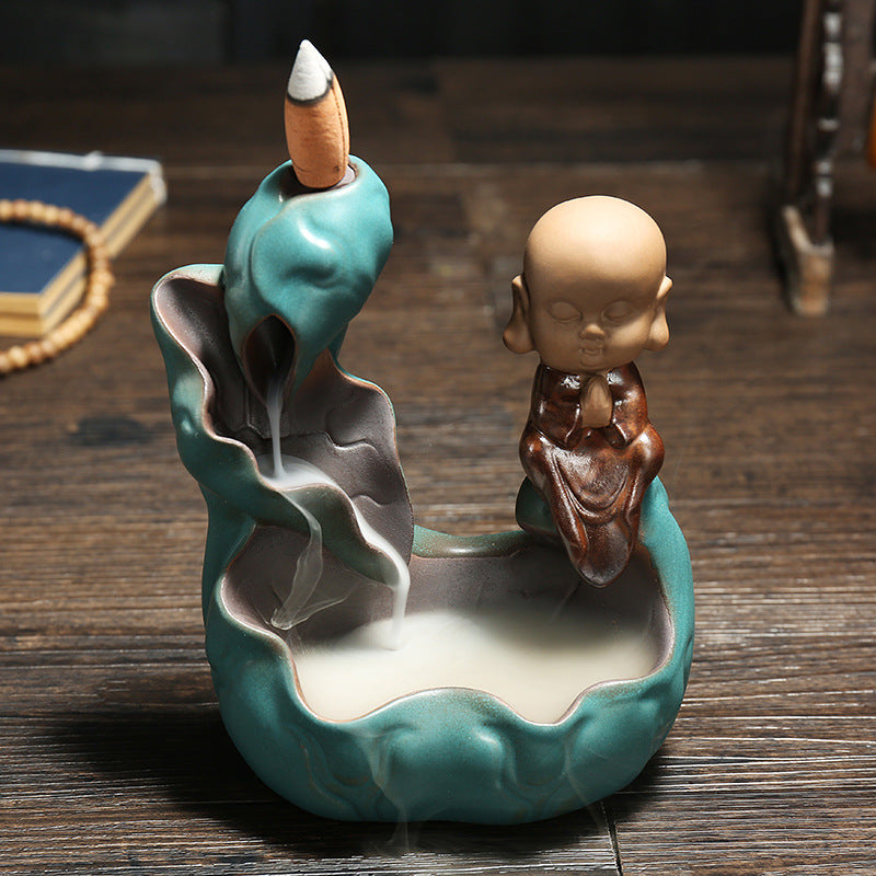Elegant Waterfall-Inspired Incense Holder