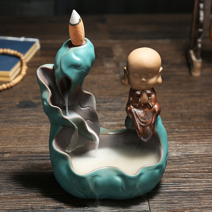 Elegant Waterfall-Inspired Incense Holder