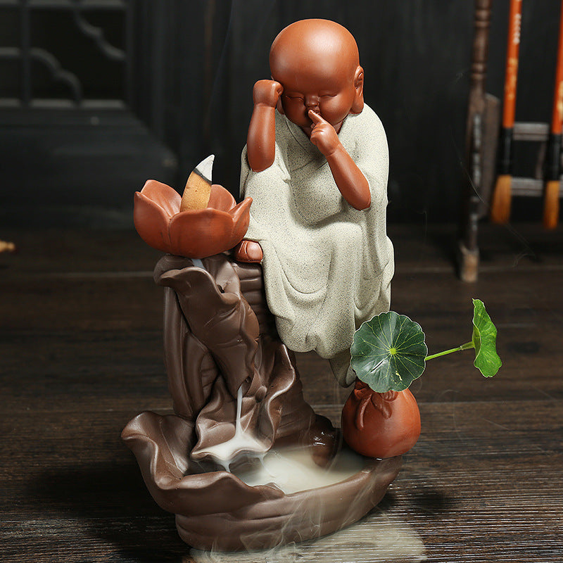 Decorative Zen Forest Incense Fountain