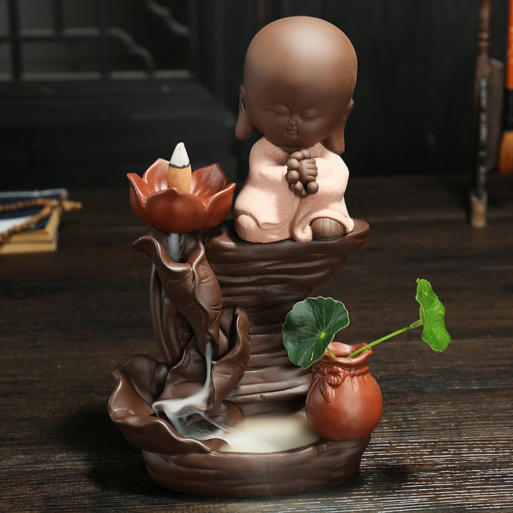Decorative Zen Forest Incense Fountain
