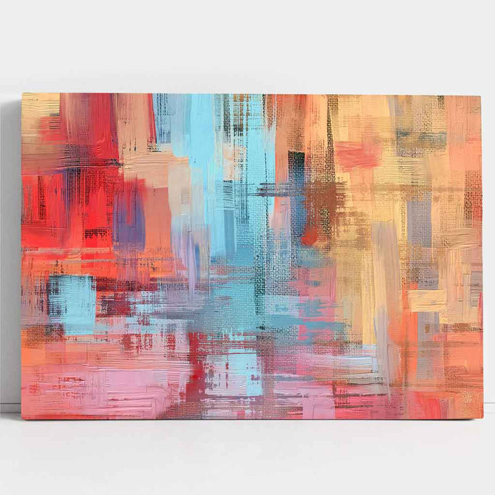Abstract Art Print of the Painting 'Summer Vacation' Canvas | Bowlift