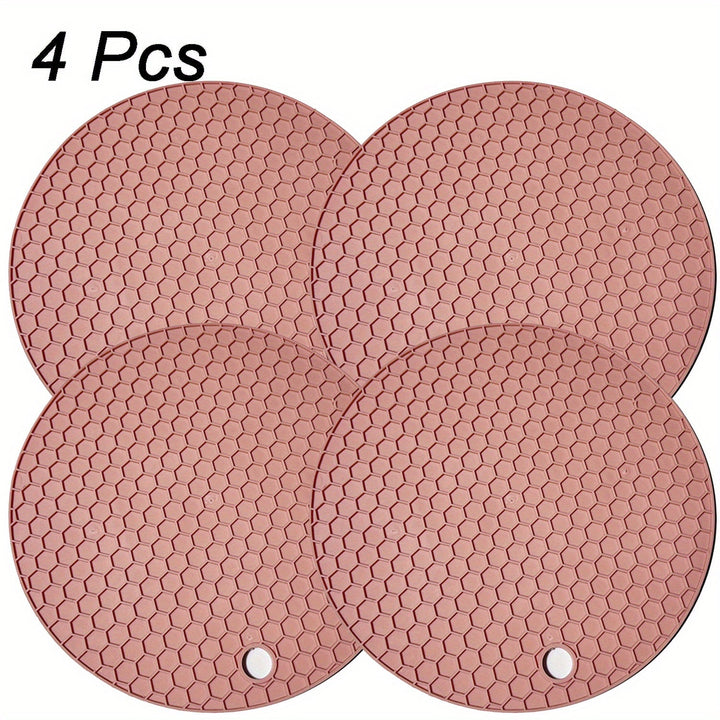 BowLift | Silicone Heat Resistant Trivet Mat Round