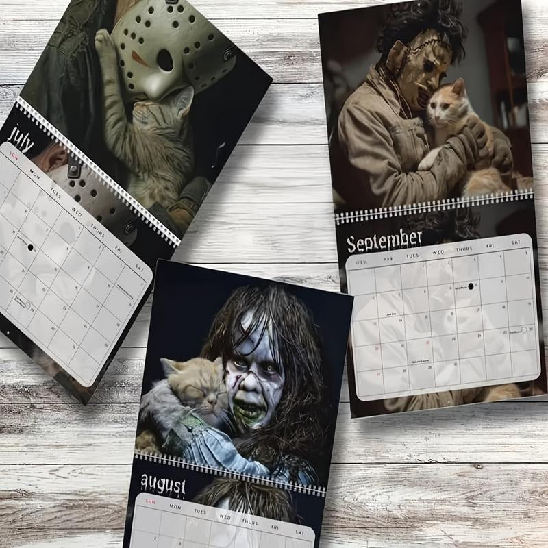 BowLift | Horror Cat Wall Calendar