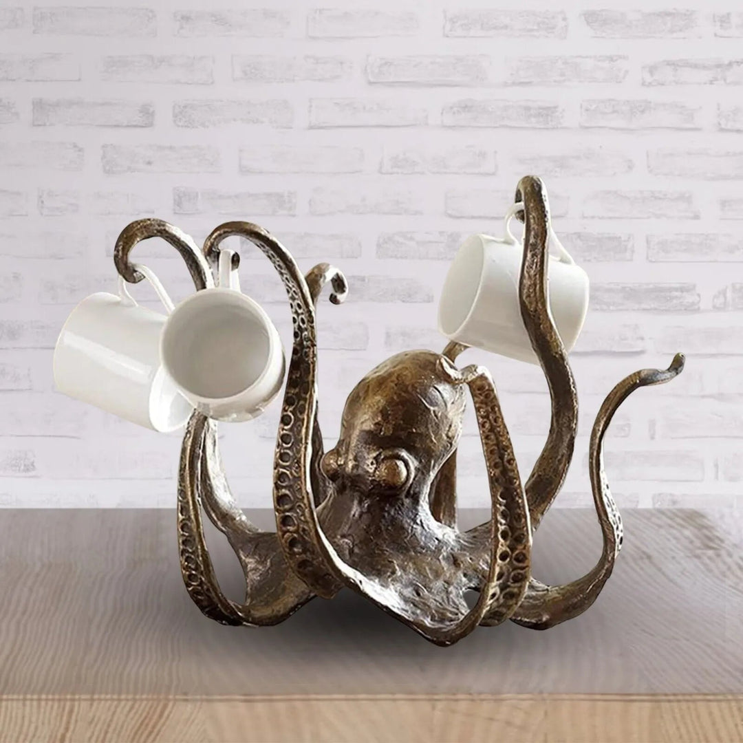 BowLift | Octopus Cup Holder Table Decoration Statue