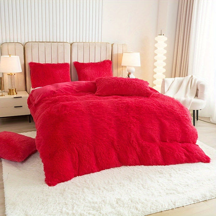 BowLift | Ultra Soft Plush Duvet Cover Set with Zipper - Luxury & Comfort