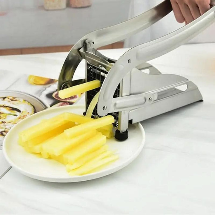 BowLift | SmartFries Stainless Steel French Fry Cutter – 3 Blade Sizes
