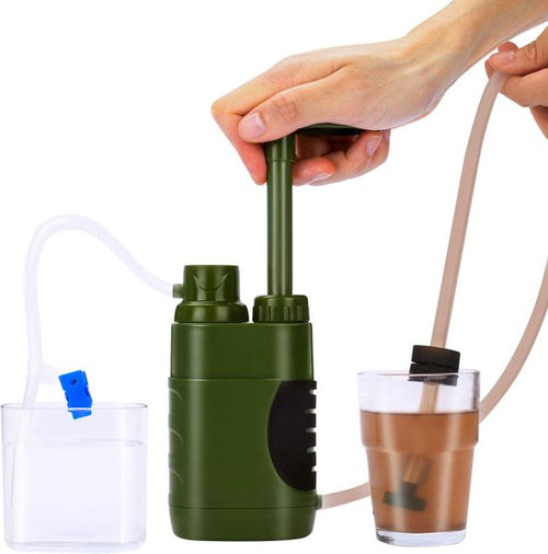 BowLift | Portable Survival Water Filter – Filters 3000L, No Power Needed, Ideal for Camping & Emergencies