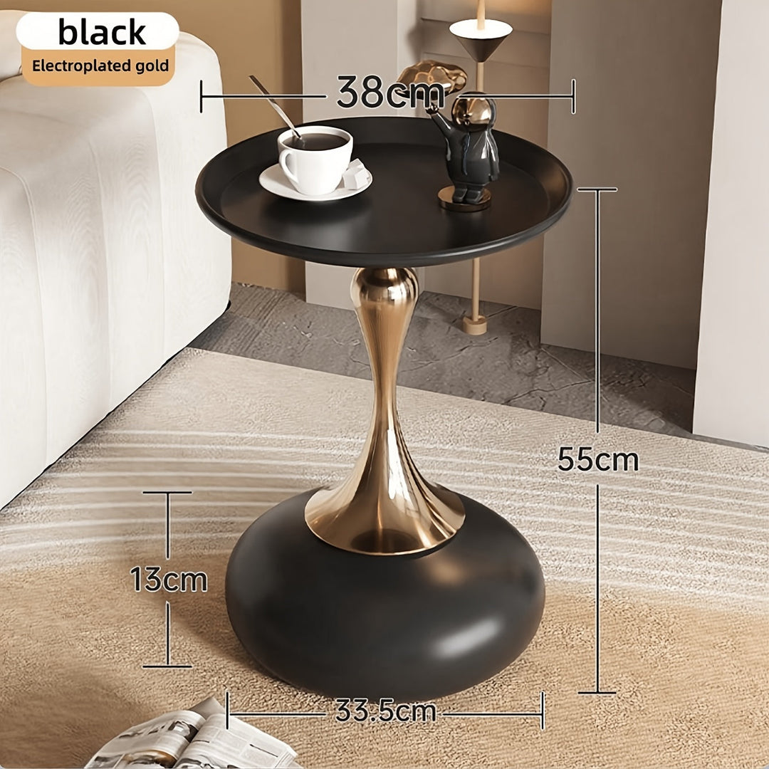 Modern side cabinet with ceramic base and metal legs – 55 cm high | Bowlift