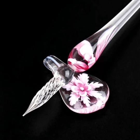 BowLift | Glass Calligraphy Pen Set with Ink and Pen Holder
