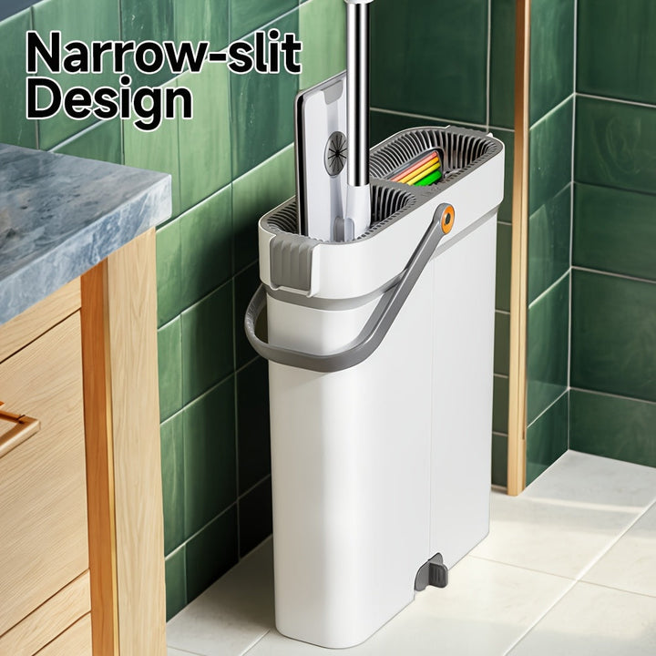 Mop set with bucket | 33 cm or 40 cm flat mop | Bowlift