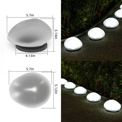LuminaStone — Enchants your garden with warm, wireless light for magical evenings | Bowlift